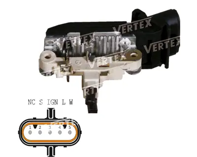 ALTERNATÖR KONJEKTOR [BOSCH TİPİ 24V. 5 FISLI] [MAN T.G.A 2001->]