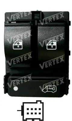 CAM ACMA KAPAMA ANAHTARI [SOL 2CAM - YESIL 8P.] [PEUGEOT BOXER/DUCATO III]