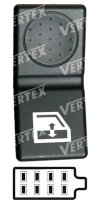 CAM ACMA KAPAMA ANAHTARI [TEK CAM SOL CAM - 8P.] [FORD CARGO 2008->]