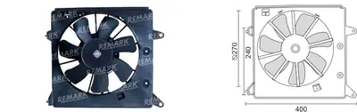 FAN MOTORU [] [HONDA CIVIC/CITY 2003->]