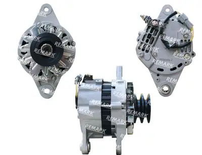 ALTERNATÖR [MITSUBISHI TIPI 24V.50A.] [JCB/ISUZU/NEW HOLAND/JOHNDERE]