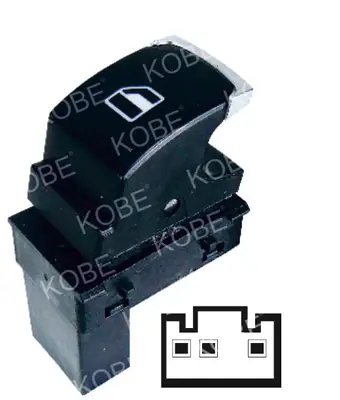CAM ACMA KAPAMA ANAHTARI [SAG CAM TEKLI - 3P.] [VW.PASSAT ]