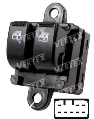 CAM ACMA KAPAMA ANAHTARI [SOL 2CAM - 8P.] [HYUNDAI ATOS/GETZ EM.]
