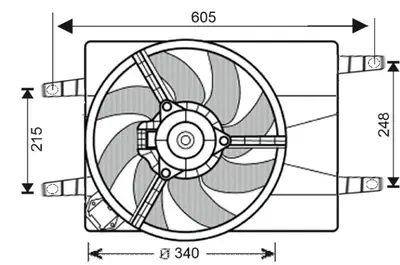 FAN MOTORU [] [FORD FIESTA]