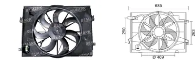 FAN MOTORU [] [KIA SPORTAGE 2.0 CRDI 2005->]