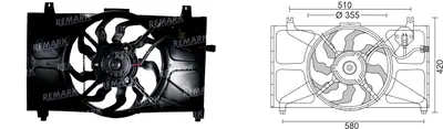 FAN MOTORU [] [HYUNDAI ACCENT 1,6 BENZINLI 2009->]