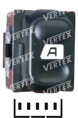 CAM ACMA KAPAMA ANAHTARI [TEK CAM SOL - 5P.] [CITROEN BERLINGO/PARTNER/XSARA]