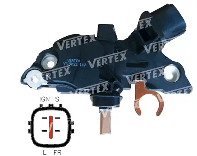 ALTERNATÖR KONJEKTOR [BOSCH TİPİ 12V.] [TOYOTA COROLLA/AVENSIS 2001->]