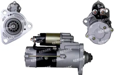 MARŞ MOTORU [MITSUBISHI TIPI 24V - 12DİŞ - KW7.5] [MAN 6R-1300 MOTORLU IS MAKINASI]