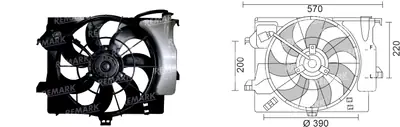 FAN MOTORU [] [HYUNDAI ACCENT 1,6 BENZINLI 2011->]