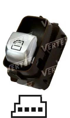 CAM ACMA KAPAMA ANAHTARI [SAG CAM TEKLI - 4P. ] [MERCEDES W213 E KASA - MERCEDES W222 E KASA]