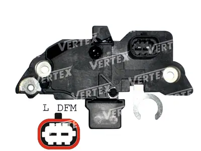 ALTERNATÖR KONJEKTOR [BOSCH TİPİ 12V.] [OPEL ASTRA H/CORSA 1,9CDTI 2004->]