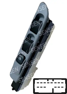 CAM ACMA KAPAMA ANAHTARI [SOL 2CAM - 24V. 14P.] [MITSUBISHI CANTER 2007->]