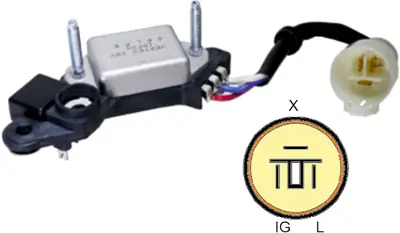ALTERNATÖR KONJEKTOR [NIKKO TİPİ] [HINO SERISI ALTERNATORLERE]