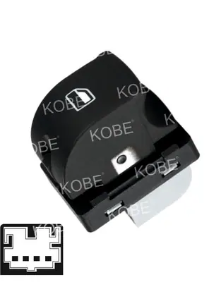 CAM ACMA KAPAMA ANAHTARI [SAG CAM TEKLI - 4P.] [AUDI A3/A6/Q7 2005->2011]