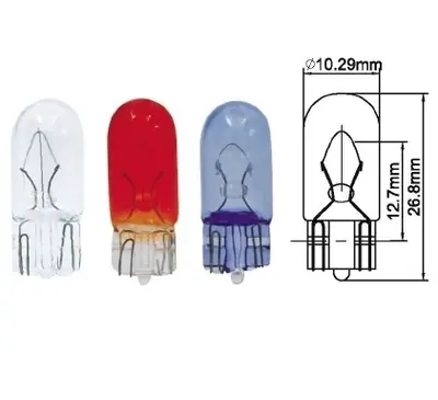 AMPUL DİPSİZ [24V. T10 5W BÜYÜK ]