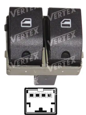 CAM ACMA KAPAMA ANAHTARI [SOL 2CAM - 4P.] [VW.TRANSPORTER T5]