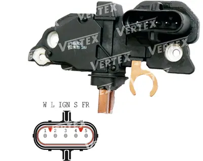 ALTERNATÖR KONJEKTÖR [BOSCH TİPİ 24V. 5 FISLI] [SCANIA/VOLVO FH/FM]