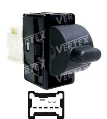 CAM ACMA KAPAMA ANAHTARI [TEK CAM ARKA CAM 5P.] [NISSAN D22/FRONTIER 2000->]