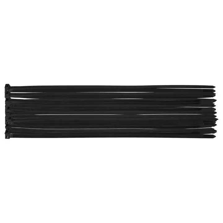 EXTREME kablo bağları 7,6 x 400 mm, siyah, 50 adet
