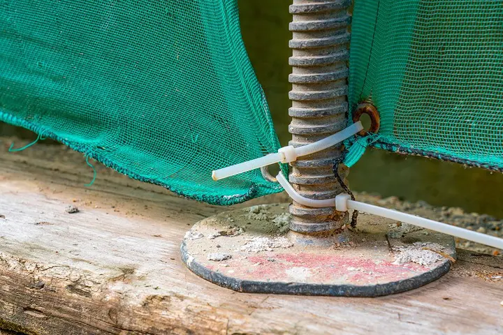 EXTREME kablo bağları 2,5 x 100 mm, beyaz, 100 adet