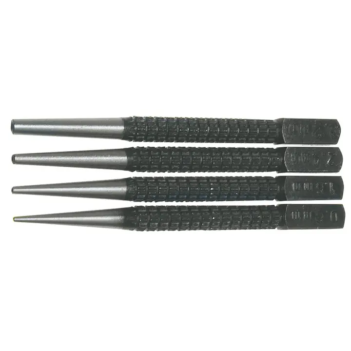 Çivi zımbası, 4 parça set