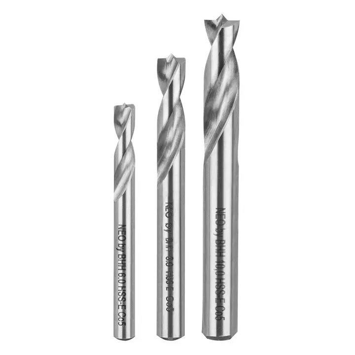 Punta ve dikiş kaynağı matkap ucu seti, 3 adet, HSS-Co5, 6,0-10,0 mm