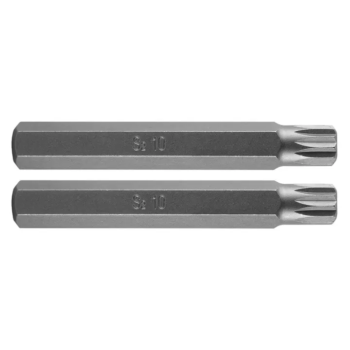 Spline uç M10 x 75 mm, S2, 2 adet