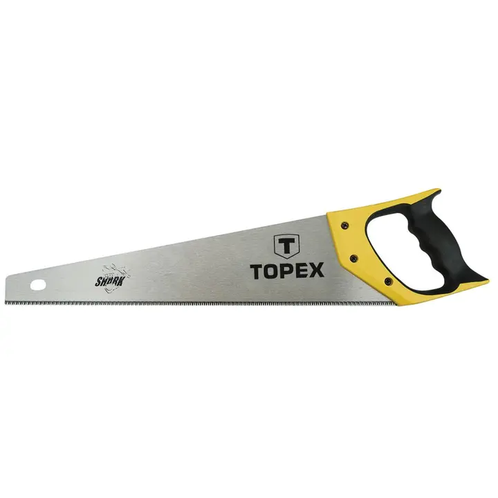 El testeresi 400 mm, Shark, 11 TPI, 3 kenarı bilenmiş sertleştirilmiş diş, çift malzemeli sap