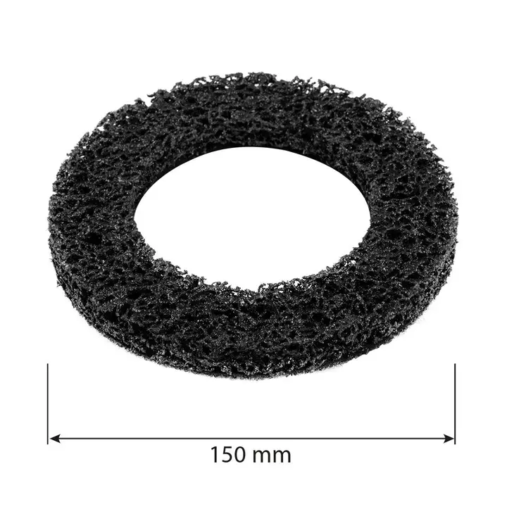 Değiştirilebilir göbek temizleme diski, 150 mm