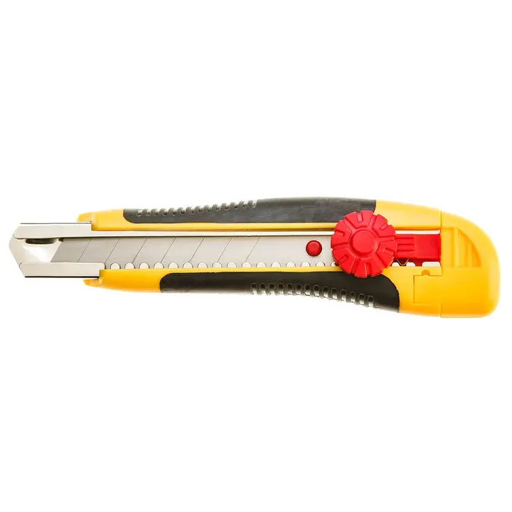 Kırılabilir bıçaklı maket bıçağı 18mm, metal kızak