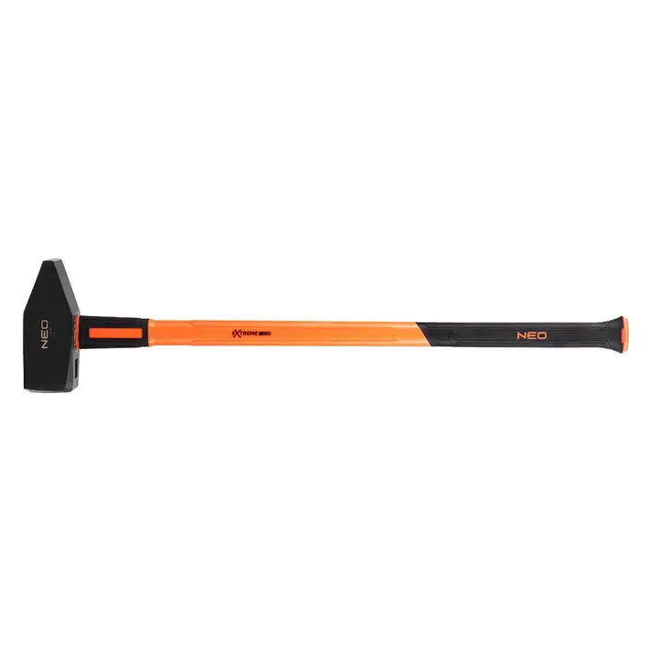 Çilingir çekici 6 kg, fiberglas saplı, çift malzemeli