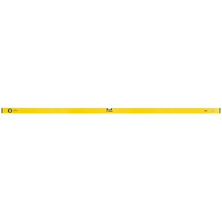 Alüminyum su terazisi, tip 500, 200 cm, 2 kabarcık