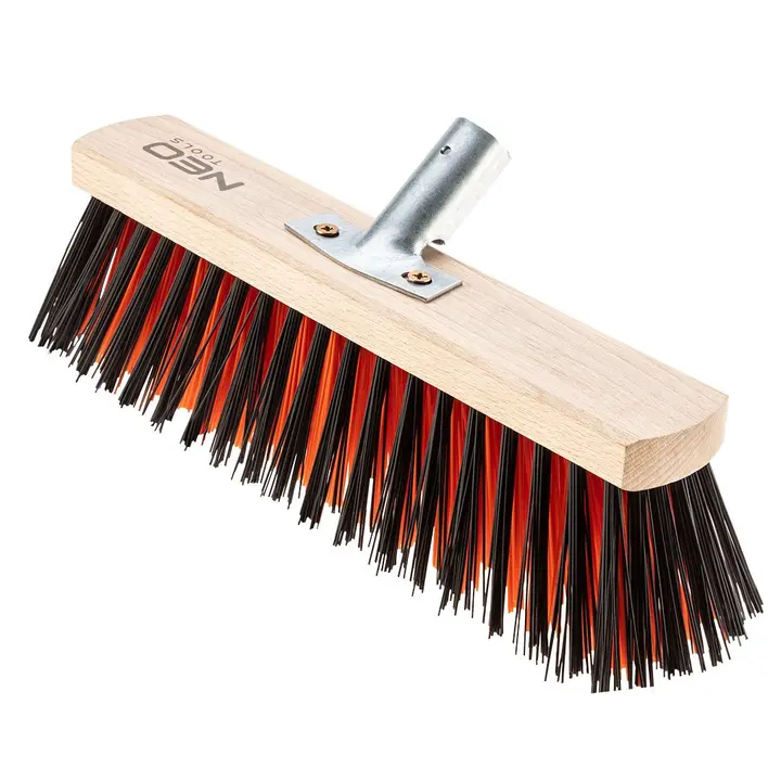 Sokak süpürgesi 30 cm, metal saplı. Profesyonel kalite serisi