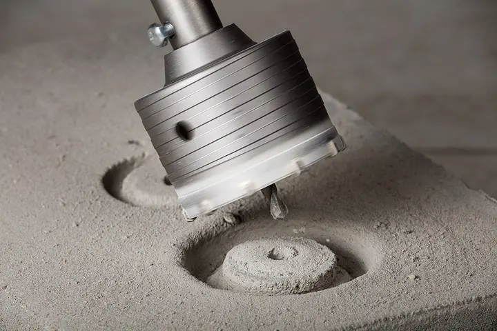 HEX delik açma testeresi adaptörü ve kılavuz matkap ucu M22 200 mm