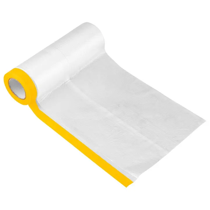 Boyama folyosu 2.7 m x 15 m, 1.5 cm genişliğinde bantlı