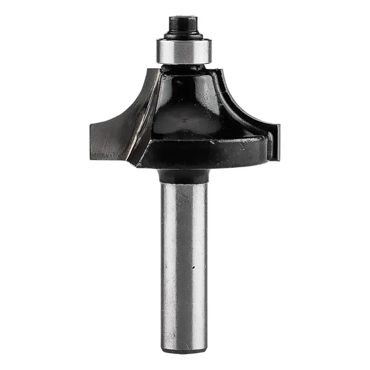 Ahşap için rulmanlı dekoratif freze ucu, widia, 32 x 15.5 mm, sap 8 mm