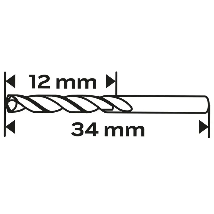 HSS-TiN metal matkap uçları