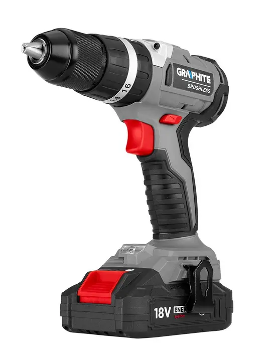 Akülü kömürsüz darbeli matkap Energy+, 18V, Li-Ion, akü hariç