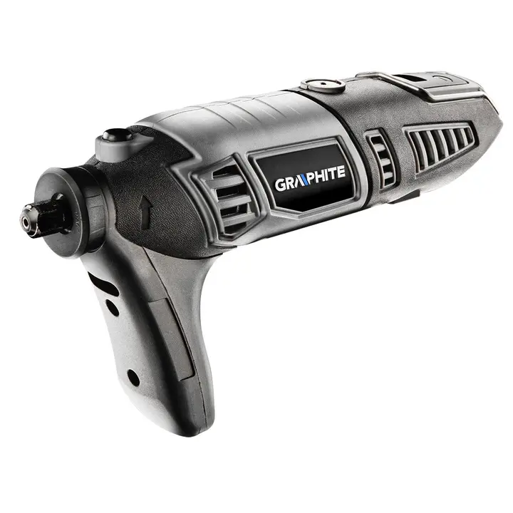 Mini taşlama makinesi 170W, hız 8000-35000 dev/dk, hız göstergesi, esnek milli ve 190 parça aksesuarlı plastik kutu