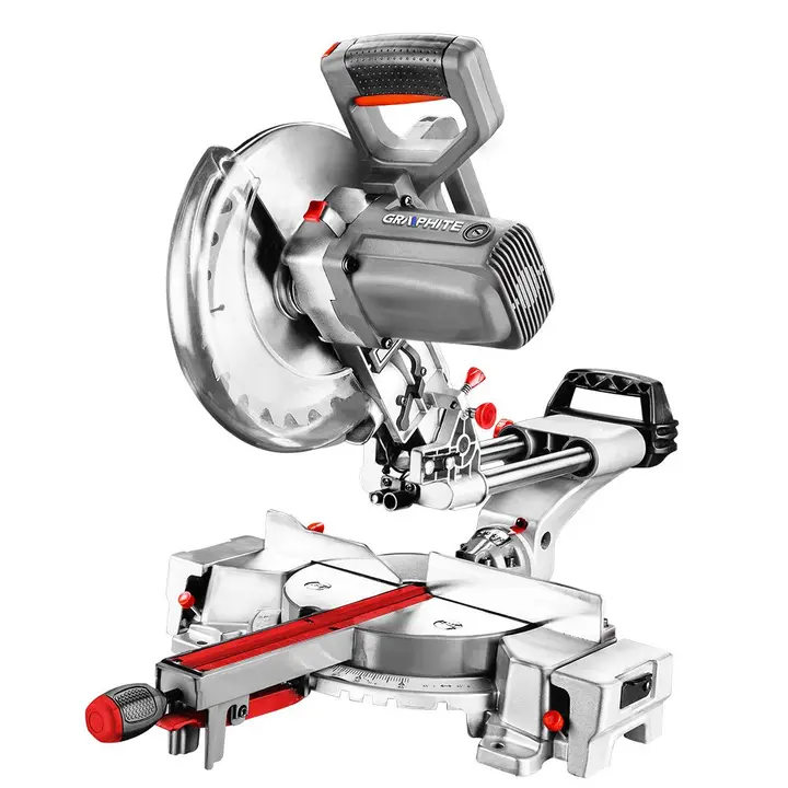 Gönye kesme makinesi 1800W, bıçak 254mm, 60 diş TCT, hız 4800 dev/dk