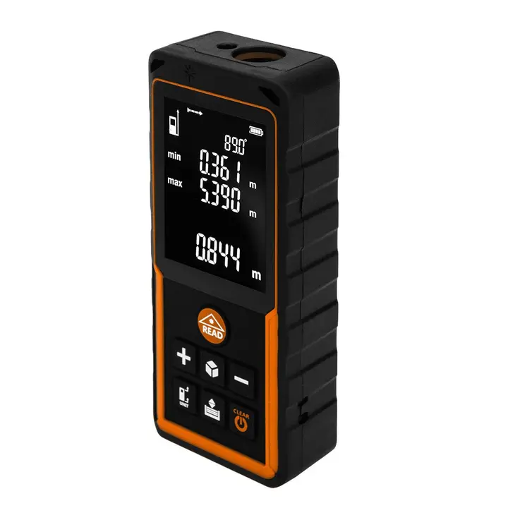 Lazer mesafe ölçer, 80 m menzil, IP54