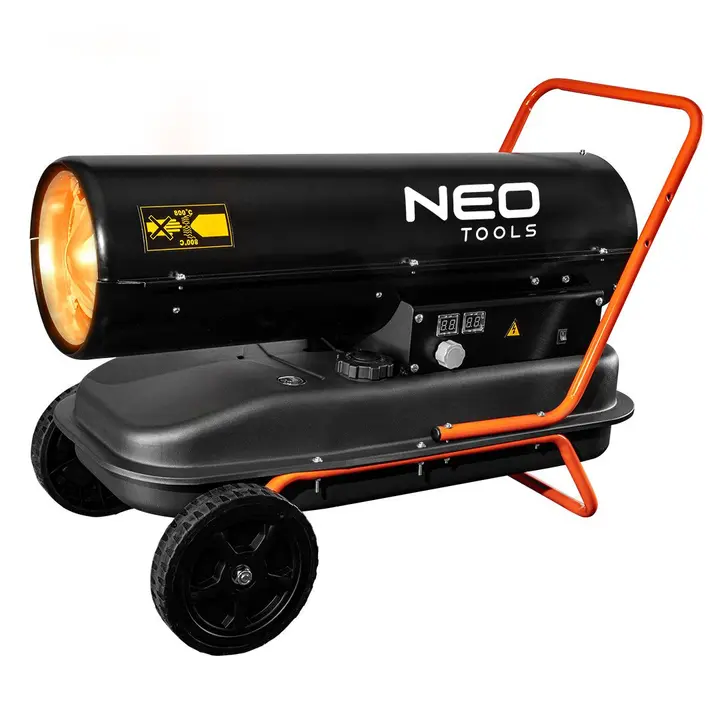 Yağlı ısıtıcı 30kW, depo 38l, tekerlekli