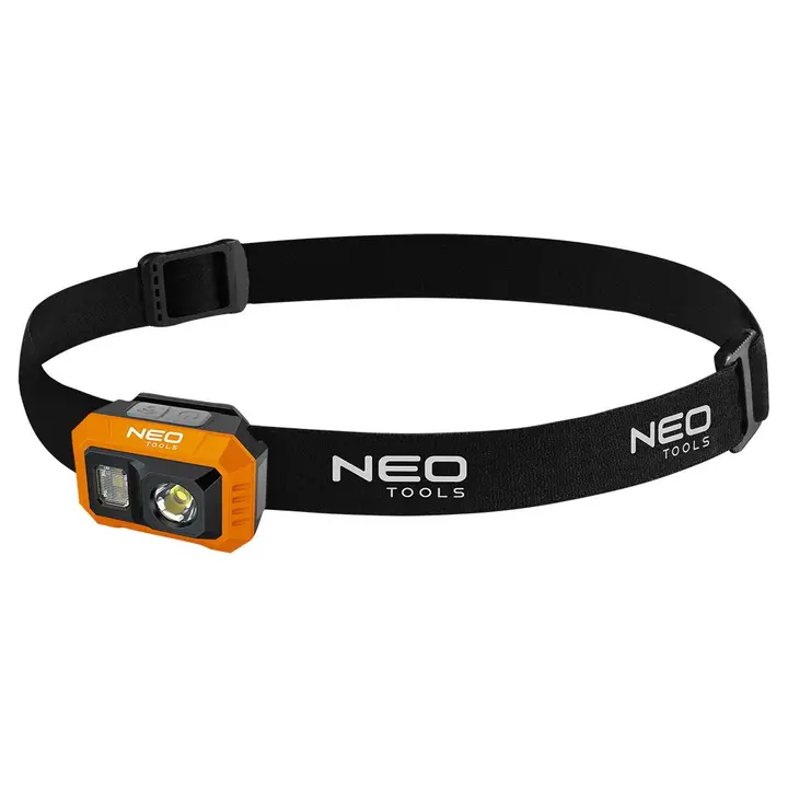 Şarj edilebilir kafa lambası 500 lm USB COB LED, 12 adet