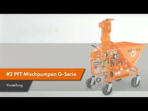 #2 PFT Mischpumpen G-Serie – Vorstellung