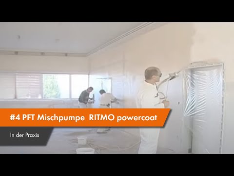 #4 PFT Mischpumpe RITMO powercoat – In der Praxis