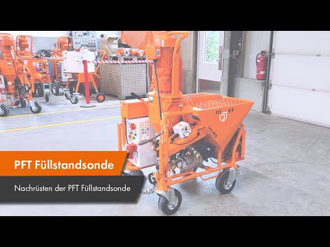 Nachrüsten der PFT Füllstandssonde