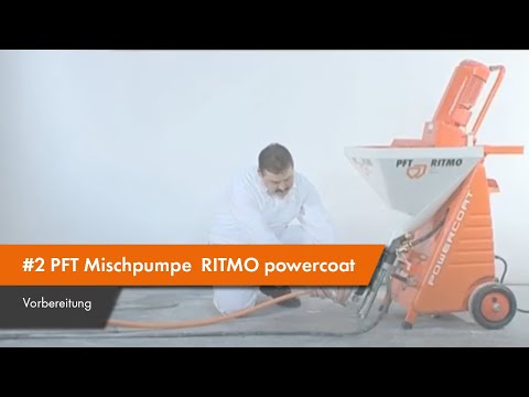 #2 PFT Mischpumpe RITMO powercoat – Vorbereitung