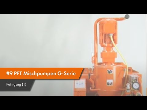 #9 PFT Mischpumpen G-Serie – Reinigung (1)