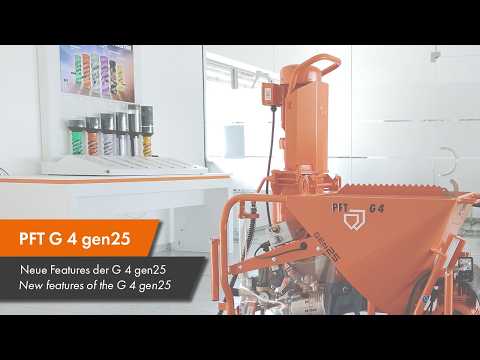 Die neuen Features der PFT G 4 gen25